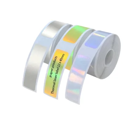 Manufacturers Wholesale Custom Cross-Border Adhesive Sticker Epoxy Four Heat Sensitive Printing Color Label Waterproof Small HAY
