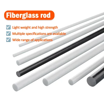 Versatile Fiberglass Tent Poles - Lightweight Flexible for High Peak Camping/Event Tents Poles
