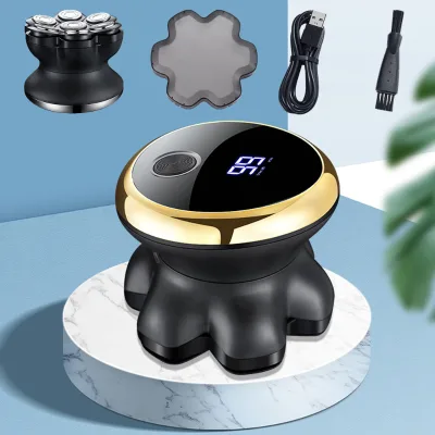 Waterproof Rechargeable Electric Nose Hair Beard Removal Shaver Trimmer Implement Shaver Facial Machine