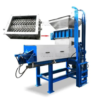 New Designed Expired Food Shredding Dewatering Machine/food Waste Scraps Shredded Dewaterer Machine/kitchen Garbage Screw Press