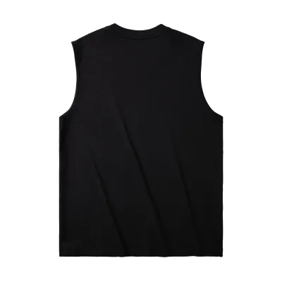 Summer Hot Sale Sleeveless Shirts Vest Vintage Washed 100% Cotton Customize Blank Tank Tops Streetwear Fitness T Shirt