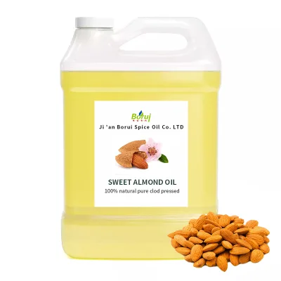 Wholesale Bulk 100% Pure Natural Cold Pressed Sweet Almond Oil Liquid