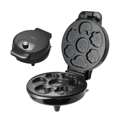 1000w Animal Waffler Maker for Kids ,7 Shaped Pancakes Electric Double-sided Heating Breakfast Cake Maker