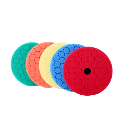 6 Inch Large Size Sponge Polishing Pads Car Foam Buffing Sponge Pads Kit for Car Buffer Polisher