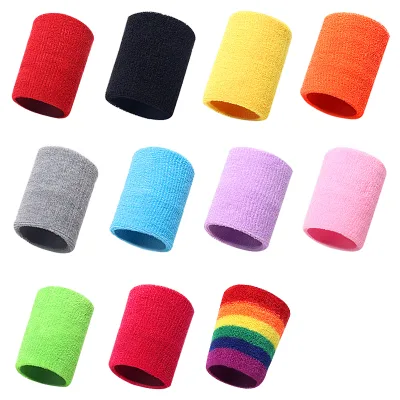 Customizable LOGO Colorfor Breathable and Sweat-resistant Men's and WOmen's Universal Running and Badminton Sports Wristband