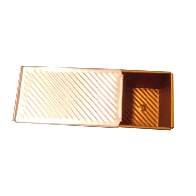 Baking Square Non-stick Coating Pan for Toast Bread Use, Aluminium Baking Tray with Lid for Loaf Bread Baking