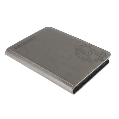 9-Pocket Customizable Card Binder PU Leather Custom 360 Cards Capacity Plastic Comb Binding for Pokmon Game Card Collection