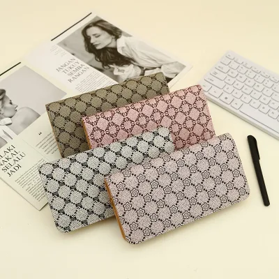 2026 New Women's Long High-End Light Luxury Printed Multi Card Wallet Simple Design & Large Capacity WALLET SLIM Luxury Wallet