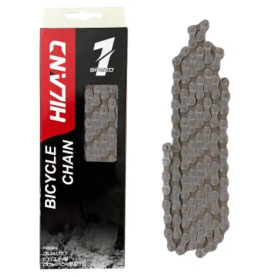 HILAND JOYSUN Single Speed BMX Bike Chain High Quality Brown P410 1/2X1/8X114L