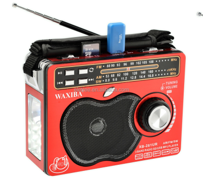 USB AM/FM/SW 3 BAND WORLD RADIO WITH AUX INPUT JACK