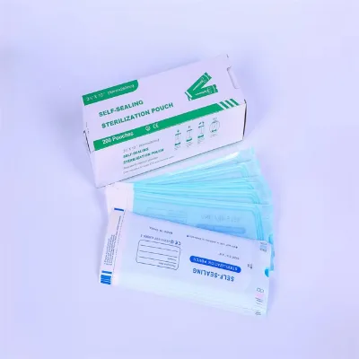 Disposable Pedicure Nail Beauty Salon Medical Used Self Sealing Sterilization Pouch, Sanitizer Pouch