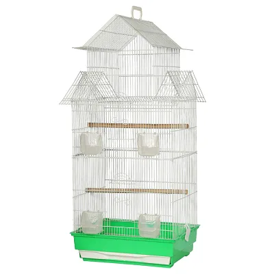 Large Metal Stainless Steel Bird Cage Small and Medium Parrot Breeding Cage Wrought Iron,Canary Bird Cage
