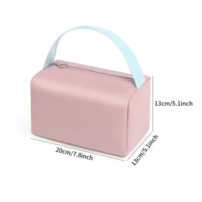 Candy Colored Makeup Bag Portable Travel Makeup Storage Bag Large Capacity Practical Portable Toiletry Bag