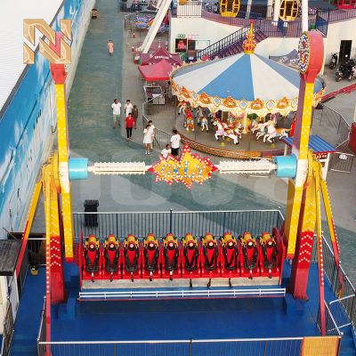 360 Degree Top Spin Rides Steel and Fiberglass Hurricane Attractions for Sale for Adventure Parks and Amusement Parks