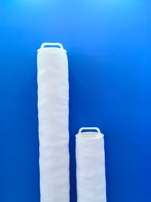 High Flow Water Filter Cartridge 5 Micron RO Prefiltration 40\"/60\" Polypropylene Radial Pleat/Horizontal Filter Supplies