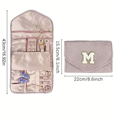 2024 Newest Jewelry Storage Bag Fashion Earring Jewelry Storage Box Luxury Necklace Storage Bag for Women