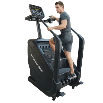 Electric Steel Stair Master Cardio Machine Gym Step Climbing Fitness Equipment