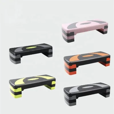 Wholesale Gym Sport Platform Aerobic Step With Adjustable Aerobic Step Box Board