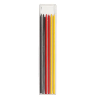2.8mm HB Refill for Carpenter Pencil, Study Long Lasting Pencil for Mechanical Pencil Woodworking Construction