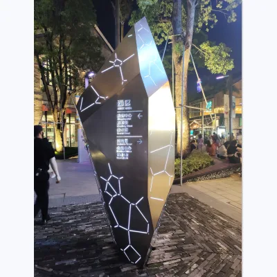 City Square Decoration Garden Street Indicator LED Luminous Landscape Lighting Waterproof Light
