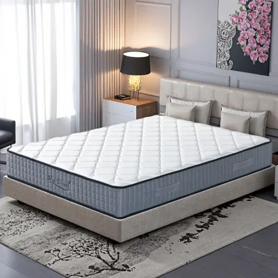 Super Furniture Memory Foam Pocket Spring  Mattress With Bedroom Set Cheap Price Double Bed Mattress