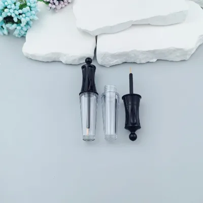 Wholesale Plastic Empty Tube Used for Makeup New Style Logo Custom Eyeliner Bottle with Brush