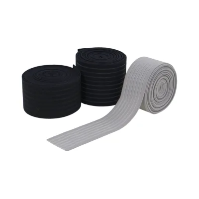 High Quality polyamide+spandex Breathable Fishing Silk Elastic Band Customizable Waist Webbing