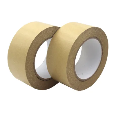 Wholesale Custom Eco Friendly Packaging Brown Kraft Paper Tape Water Activated Paper Adhesive Tape