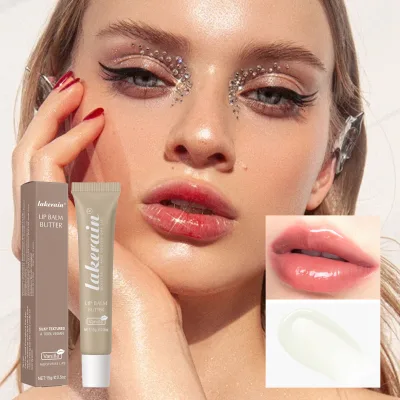 OEM Private Label Lip Butter Balm Conditioning Lip Mask 8 Colors Liquid Lip Balm for Instant Moisture Shine and Hydration