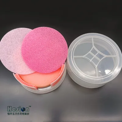 Wafer Jar Disks, Closed-Cell Polyethylene Foam, ESD Sensitive, Fits 4" (100mm) Wafers, Pink, 100/Pack