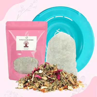 Vaginal Steam Yoni Herbs Womb Wellness Eco-Friendly Estrogen-Free Paraben-Free Natural Herbs for Women