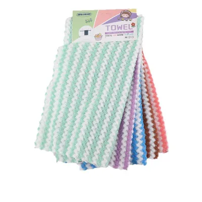 Ultra Fine Fiber Cleaning Cloth, Kitchen Towel, Reusable, Washable, Highly Absorbent, Suitable for Glass Windows, Cars, Homes