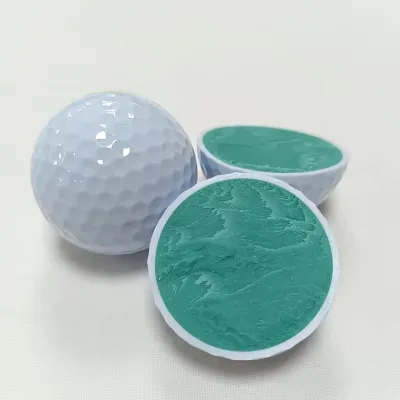 Wholesale 3 Piece Golf Tournament Balls Custom Made White Blank Ball Soft Urethane for Retail Packs
