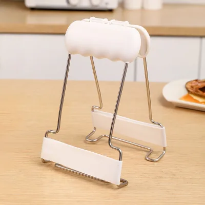 Kitchen Utensil Clamp Anti-Scald Plate Bowl Carrier with Dish Pot Cup Holder Spoon Rest Product Genre Spoon Rests & Pot Clips