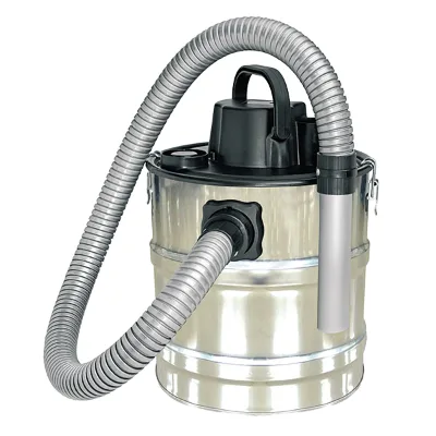 20L Electric Ash Vacuum Cleaner Steel Hose Option for Cars Households Garages Hotels-Cyclone Dry Function EU/US/UK Plug Canister
