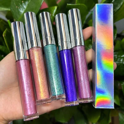 Top Fashion OEM Private Label Waterproof Mineral Liquid Eyeshadow Single Luminous Finish Color for All Skin Type