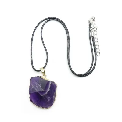 Fashion Natural Crystal Quartz Pyramid Pendant Creative Fancy Pyramid Pendant for Jewelry Making