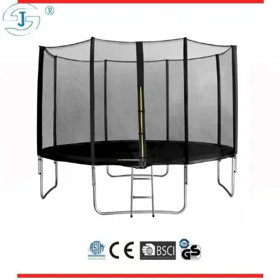 13ft Black Professional Outer Trampoline, Trampoline Fitness,trampoline Stairs