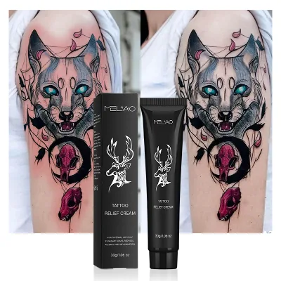 OEM Tattoo Anti Redness Anti Swelling Itching Skin Ink Care Brightening Tattoo Aftercare Soothing Anti Red Tattoo Relief Cream