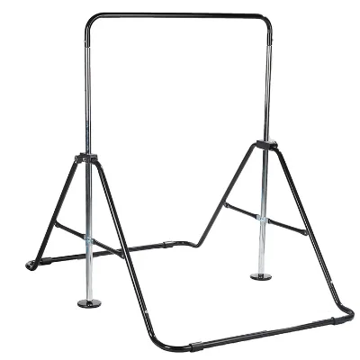Foldable Gymnastics Training Horizontal bar Adjustable Height Indoor and Outdoor Suitable