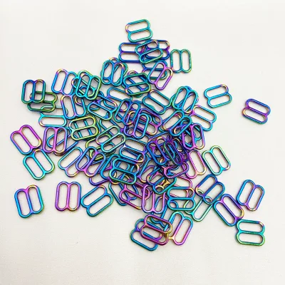 CYG Zinc Alloy Material or Nylon Coated Material Bra Ring and Slider and Hooks for Bra Making