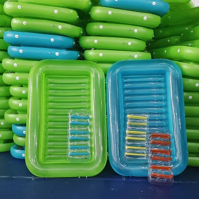 Addotron Factory-Direct Supply Inflatable Floating Raft PVC Sun-Friendly 20cm Thick 170cm X 105cm for Pool Beach Lake River