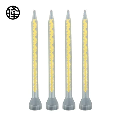 Plastic Static Mixing Tube MC05-18 | OD 8mm Wall Thickness 1.5mm AB Glue Mixer Nozzle for Epoxy Resin