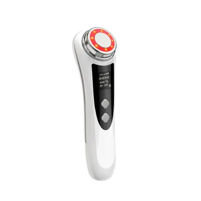Rechargeable Home Use RF Beauty Instrument Factory Frequency EMS Facial Face & Neck Lifting Eye Massager for Skin Care