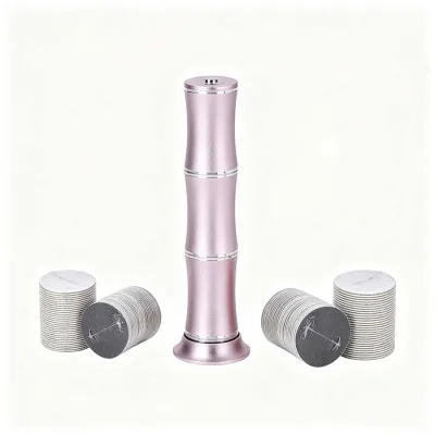 USB Rechargeable Electric Foot Grinder Portable Callus Remover with Replaceable Sand Discs for Pedicure Foot Care