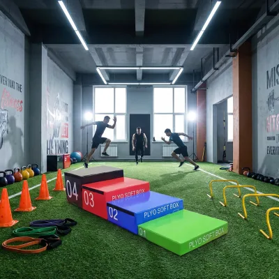 EVERE FITNESS Everest Customized Logo Adjustable Durable Gym Training Plyometric Soft Box Cotton Fitness Jumping Exercise for