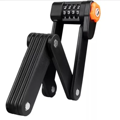 Black Lightweight Bike Lock for Electric Bike Electric Scooter Dirt Bike for Adults