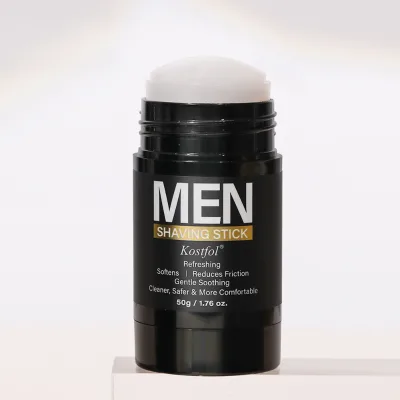 Wholesale Men Only Use Friendly Skin Smooth Shaving Stick Cream Travel Size Portable Refreshing Shave Stick