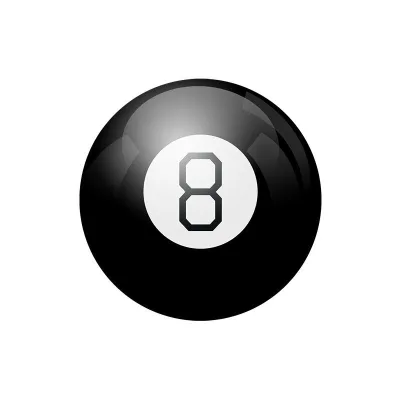 Custom Logo Printed Promotional Plastic Magic Answer Ball Mysterious Prophecy Ball
