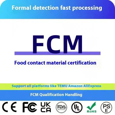 Reliable Fast FCM Testing Certification for EU Market CNAS CMA Accredited Third-Party Food Contact Materials Institution